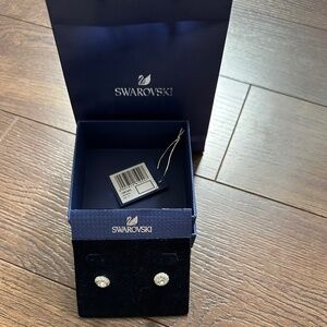 Swarovski stud earrings